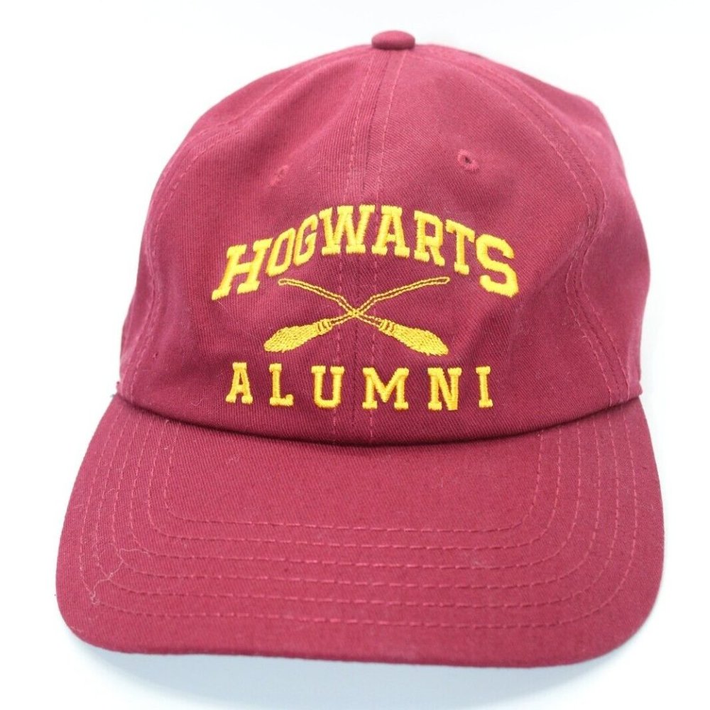 HOGWARTS Alumni Harry Potter Adjustable Adult Baseball Cap Hat One Size Fit Most